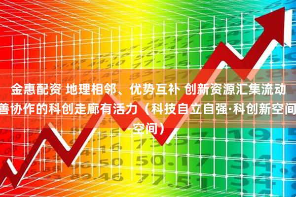 金惠配资 地理相邻、优势互补 创新资源汇集流动 善协作的科创走廊有活力(科技自立自强·科创新空间)